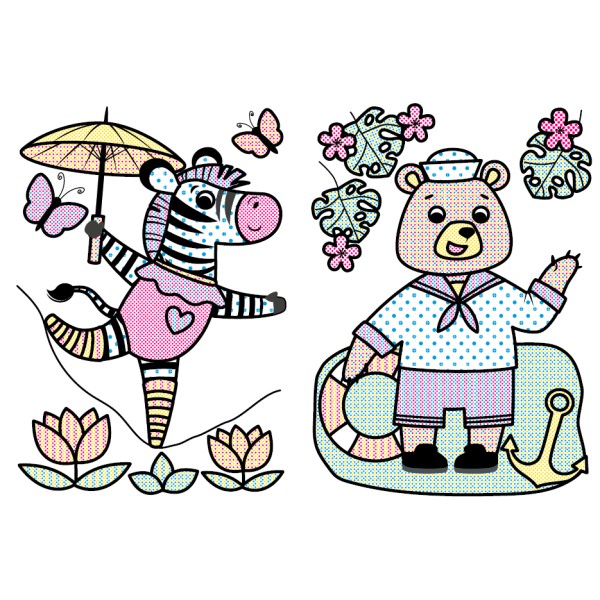 Книжка А5 "Малюємо водою! Зебра" №2715/УЛА/(30)