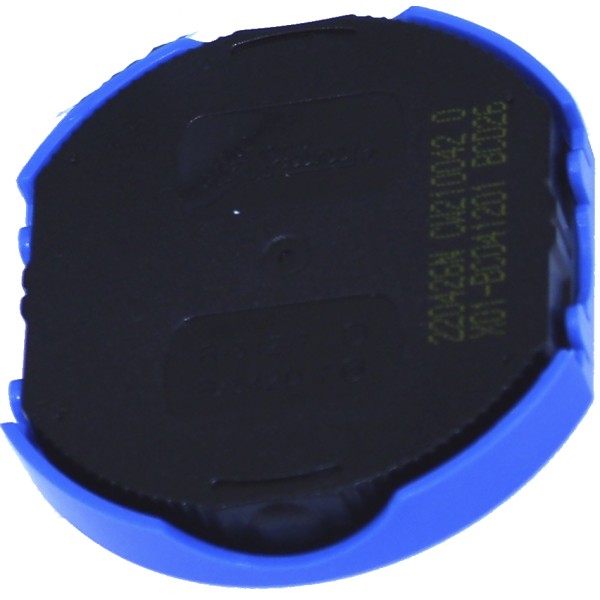 Оснастка автоматична для круг. печ. пласт. d-42мм Shiny №R-542 (кр.синьо-жовта)