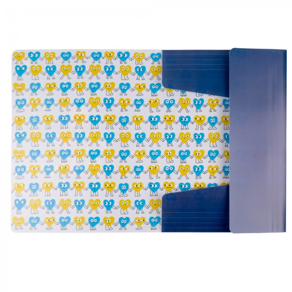 Папка "Yes" А4 №492158 "Stand with Ukraine" на рез.(40)(80)