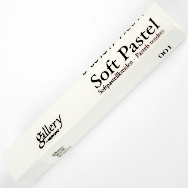 Крейда-пастель суха "Mungyo" 6шт №001-6 біла (6)