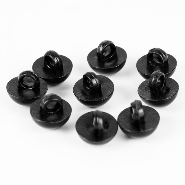 Оченята "Santi" пришивні,гудзики,d-12мм,чорні (30шт) №954654(12)