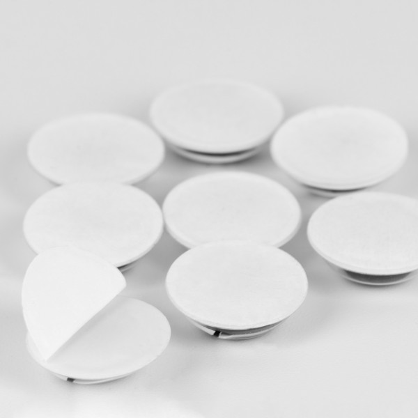 Оченята "Santi" на клейкій основі,з віями,d-12мм,чорні (30шт) №954648(12)