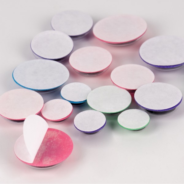 Оченята "Santi" на клейкій основі,кольор.,асорті (36шт) №954652(12)