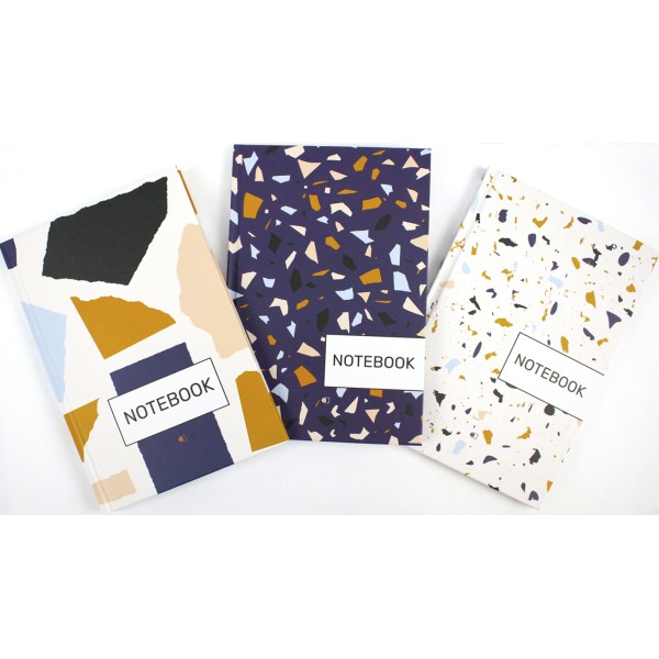 Блокнот А5 96арк. кліт. офс. тв. обкл. "Stone" №ДК-96-А5/Артпринт/(12)