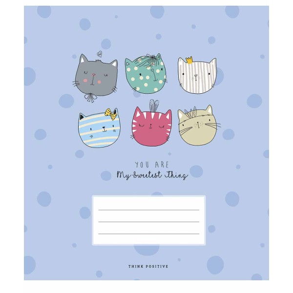 Зошит 48арк. лін. Star "Cute style" ВД-лак №048-3328L(10)(100)