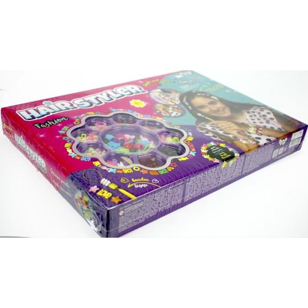 Набір креативної творчості "Hair Styler. Fashion" середн. №HS-01-04/DankoToys/(10)