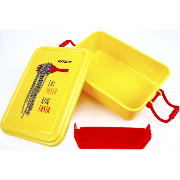 Ланч бокс пласт. "Kite" 650мл Pasta №K24-175-1(12)