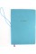 Планер А5 208арк. недат лін. крем.блок,еко шкіра обкл.,лазуровий №A5-7104/Школярик/(12)