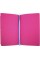 Планер А5 208арк. недат лін. крем.блок,еко шкіра обкл.,рожевий №A5-7105/Школярик/(12)