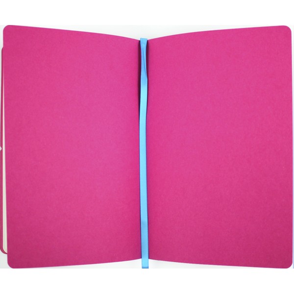 Планер А5 208арк. недат лін. крем.блок,еко шкіра обкл.,рожевий №A5-7105/Школярик/(12)