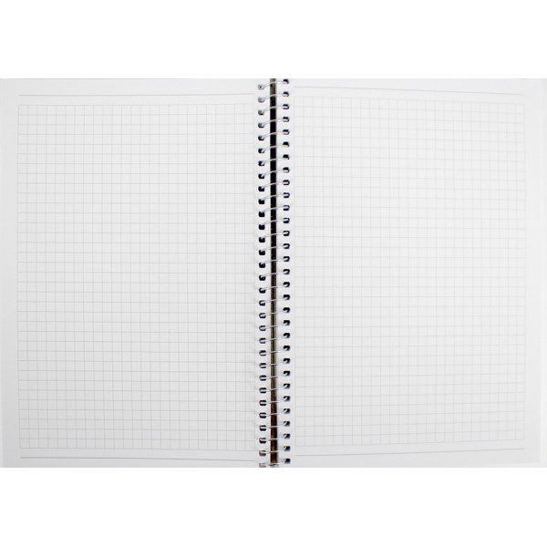 Блокнот пруж. бок. А5 80арк. кліт. карт. "Optima" Nature №O20332-03(5)(50)