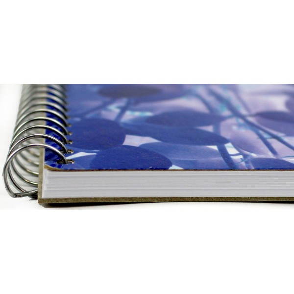 Блокнот пруж. бок. А5 80арк. кліт. карт. "Optima" Nature №O20332-03(5)(50)