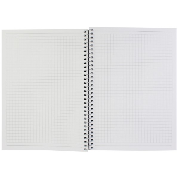 Блокнот пруж. бок. А5 80арк. кліт. карт. "Optima" Nature №O20332-05(5)(50)