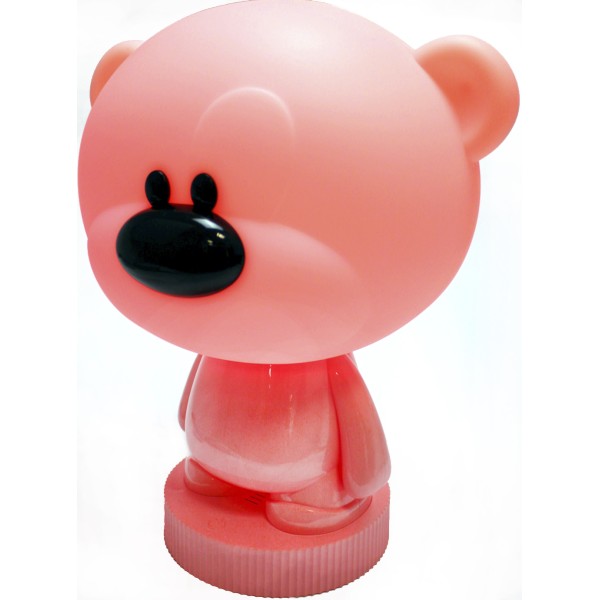 Світильник-нічник LED на акум. Bear рожевий №K24-490-2-2(12)