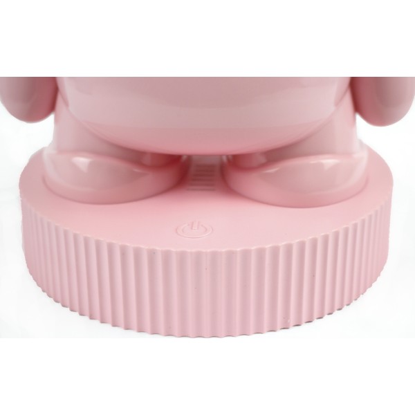 Світильник-нічник LED на акум. Bear рожевий №K24-490-2-2(12)