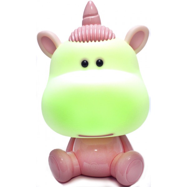 Світильник-нічник LED на акум. Unicorn рожевий №K24-491-1-2(12)