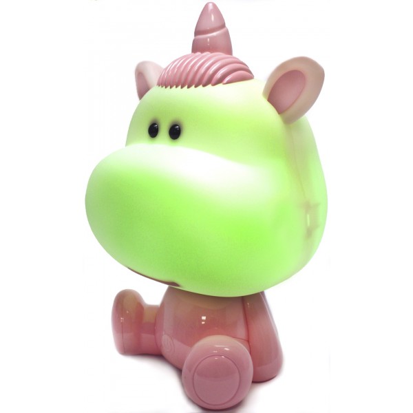 Світильник-нічник LED на акум. Unicorn рожевий №K24-491-1-2(12)