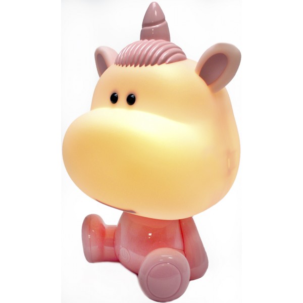 Світильник-нічник LED на акум. Unicorn рожевий №K24-491-1-2(12)