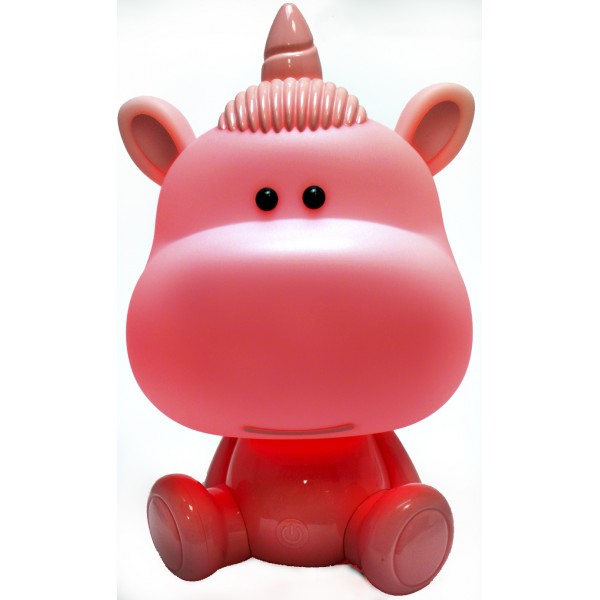 Світильник-нічник LED на акум. Unicorn рожевий №K24-491-1-2(12)