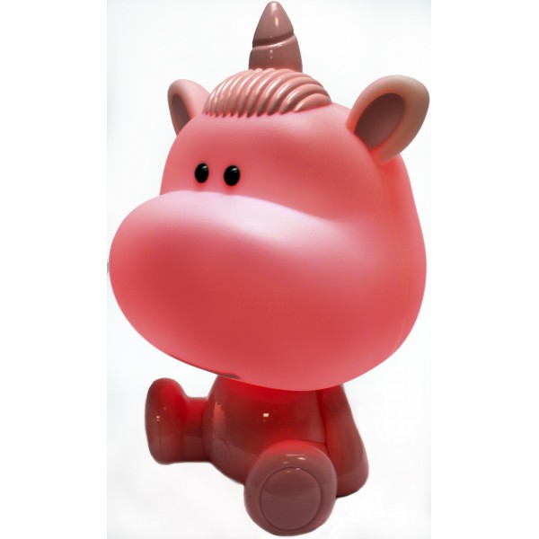 Світильник-нічник LED на акум. Unicorn рожевий №K24-491-1-2(12)