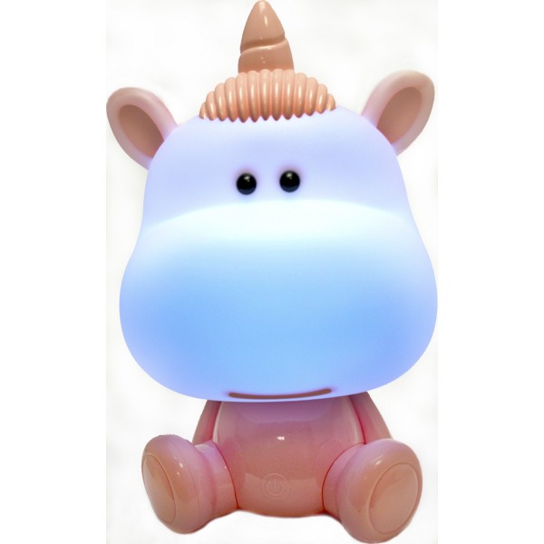 Світильник-нічник LED на акум. Unicorn рожевий №K24-491-1-2(12)