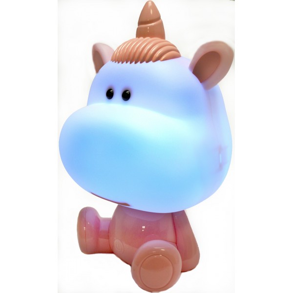 Світильник-нічник LED на акум. Unicorn рожевий №K24-491-1-2(12)