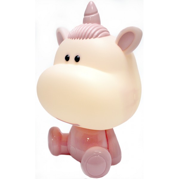 Світильник-нічник LED на акум. Unicorn рожевий №K24-491-1-2(12)