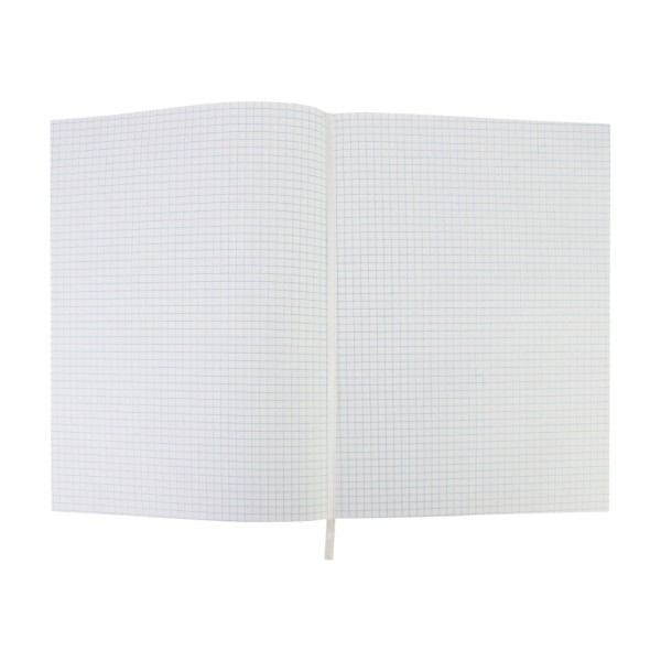 Блокнот A4 96 аркушів клітинка тверда обкладинка, Кава (5) (20) №O20294-01 Optima