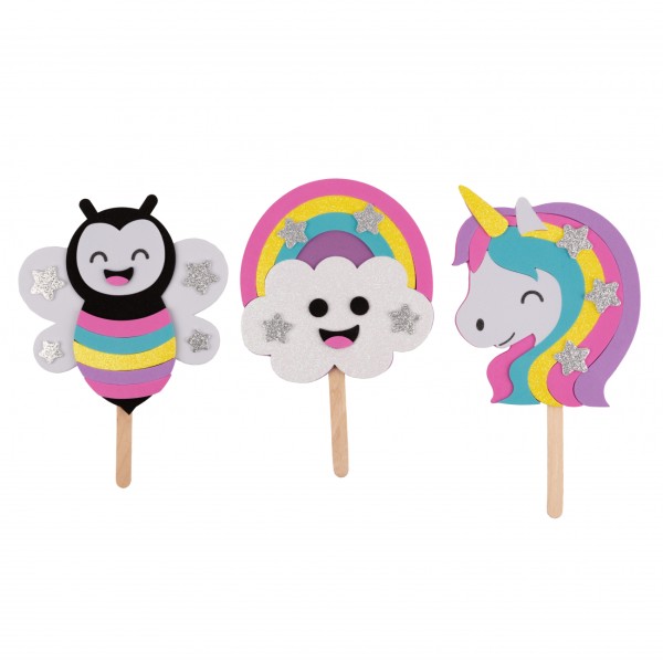 Набір для творч. "1В" "Мультики" аплікація ляльковий театр №954549(24)