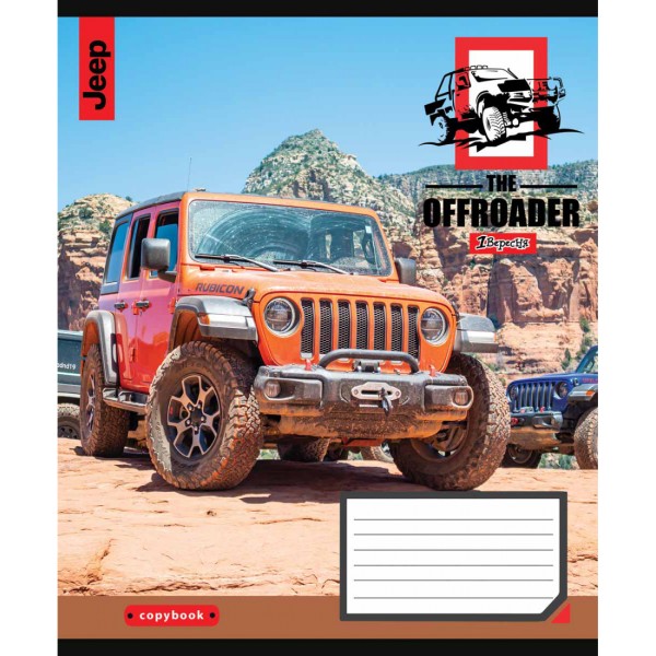 Зошит 60арк. лін. 1В The offroader №766479(10)(160)