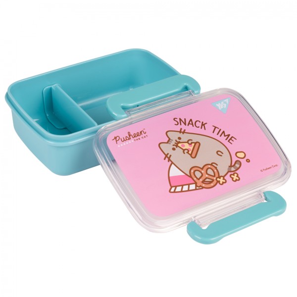 Ланч бокс пласт. "Yes" 420мл Pusheen №708055(12)(72)