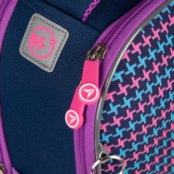 Рюкзак каркасний "Yes" H-100 Р-24 Fantastic Kitty 2від.,2карм. №559544(4)