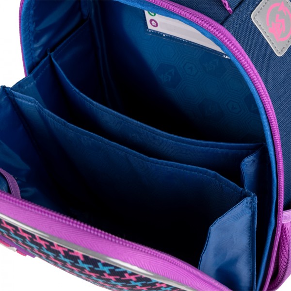 Рюкзак каркасний "Yes" H-100 Р-24 Fantastic Kitty 2від.,2карм. №559544(4)