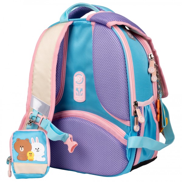 Рюкзак каркасний "Yes" H-100 Р-24 Line Friends 2від.,2карм. №559549(4)