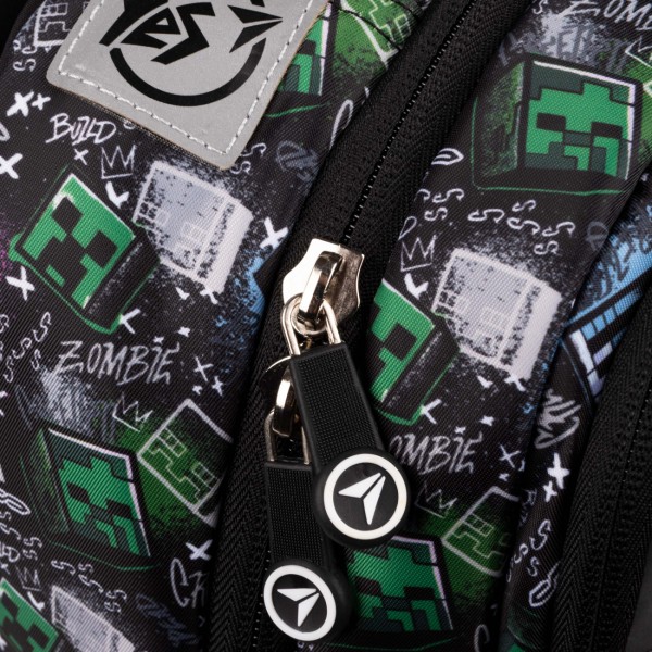 Рюкзак "Yes" S-52 Р-24 Ergo Minecraft 2від.,3карм. №559570(10)