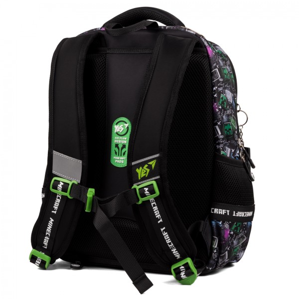 Рюкзак "Yes" S-52 Р-24 Ergo Minecraft 2від.,3карм. №559570(10)