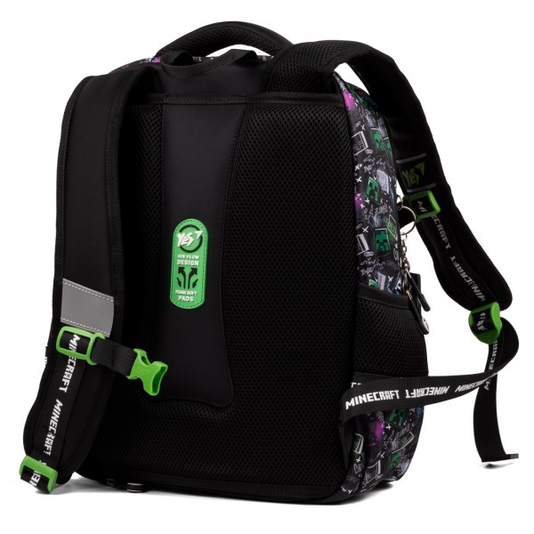 Рюкзак "Yes" S-52 Р-24 Ergo Minecraft 2від.,3карм. №559570(10)