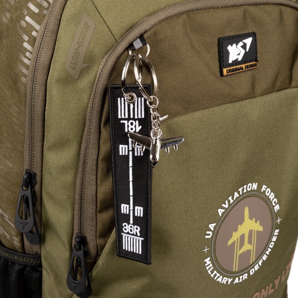 Рюкзак "Yes" T-69 Р-24 Military Plane 2від.,2карм.№559632(10)