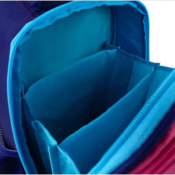 Рюкзак каркасний "GoPack" Education Cute Rainbow 2від.,2карм. №GO24-165M-1(6)