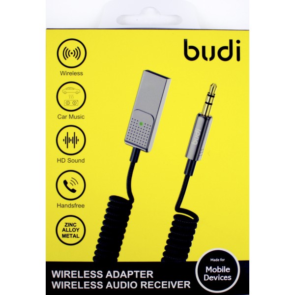 Bluetooth ресивер Budi DC228UA15B з функцією handsfree