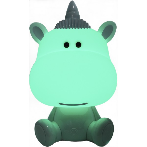 Світильник-нічник LED на акум. Unicorn блакитний №K24-491-1-3(12)