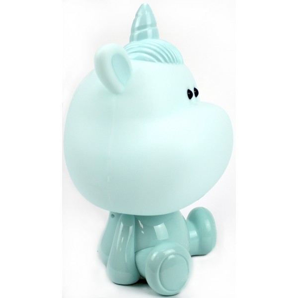 Світильник-нічник LED на акум. Unicorn блакитний №K24-491-1-3(12)