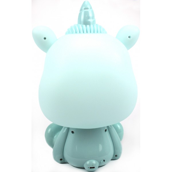 Світильник-нічник LED на акум. Unicorn блакитний №K24-491-1-3(12)