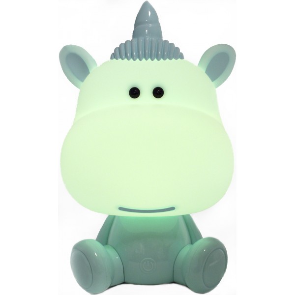 Світильник-нічник LED на акум. Unicorn блакитний №K24-491-1-3(12)