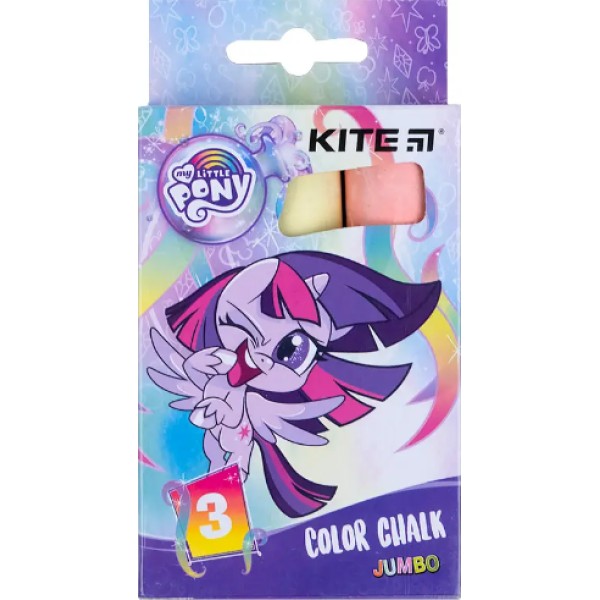 Крейда кольор. "Kite" №LP24-077 3кольор. Jumbo Litlle Pony(20)(120)
