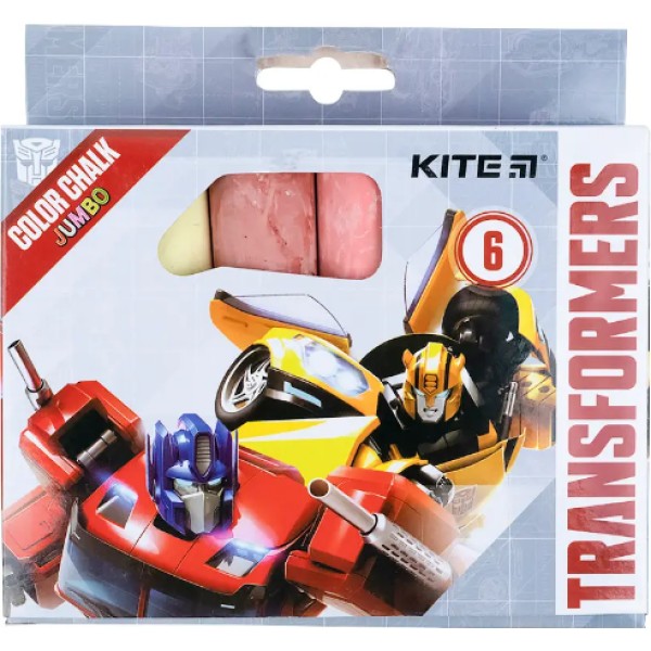 Крейда кольор. "Kite" №TF24-073 6кольор. Jumbo Transformers(20)(60)