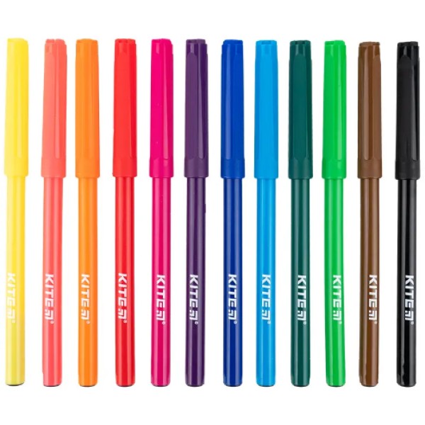 Фломастери "Kite" 12кольор. Classic №K-447(24)(192)