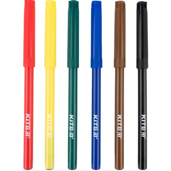 Фломастери "Kite" 6кольор. Classic №K-446(24)(192)