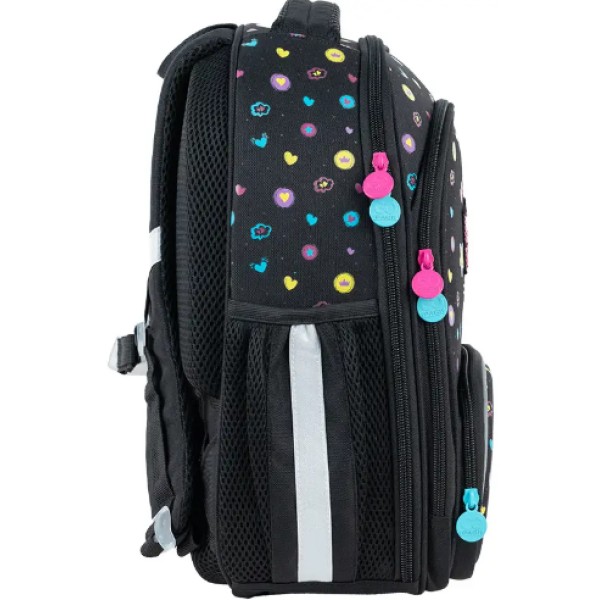 Рюкзак каркасний "GoPack" Education Pink Power 2від.,3карм. №GO24-597M-2(8)