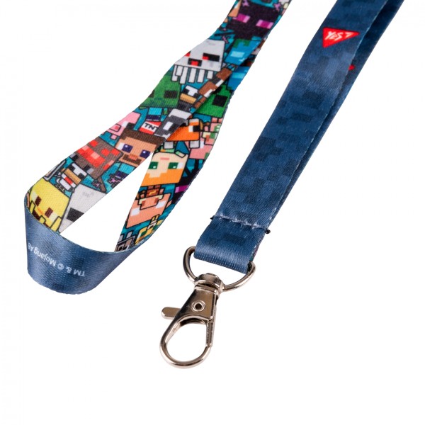 Стрічка для бейджа із карабіном "Yes" Minecraft №940336(20)